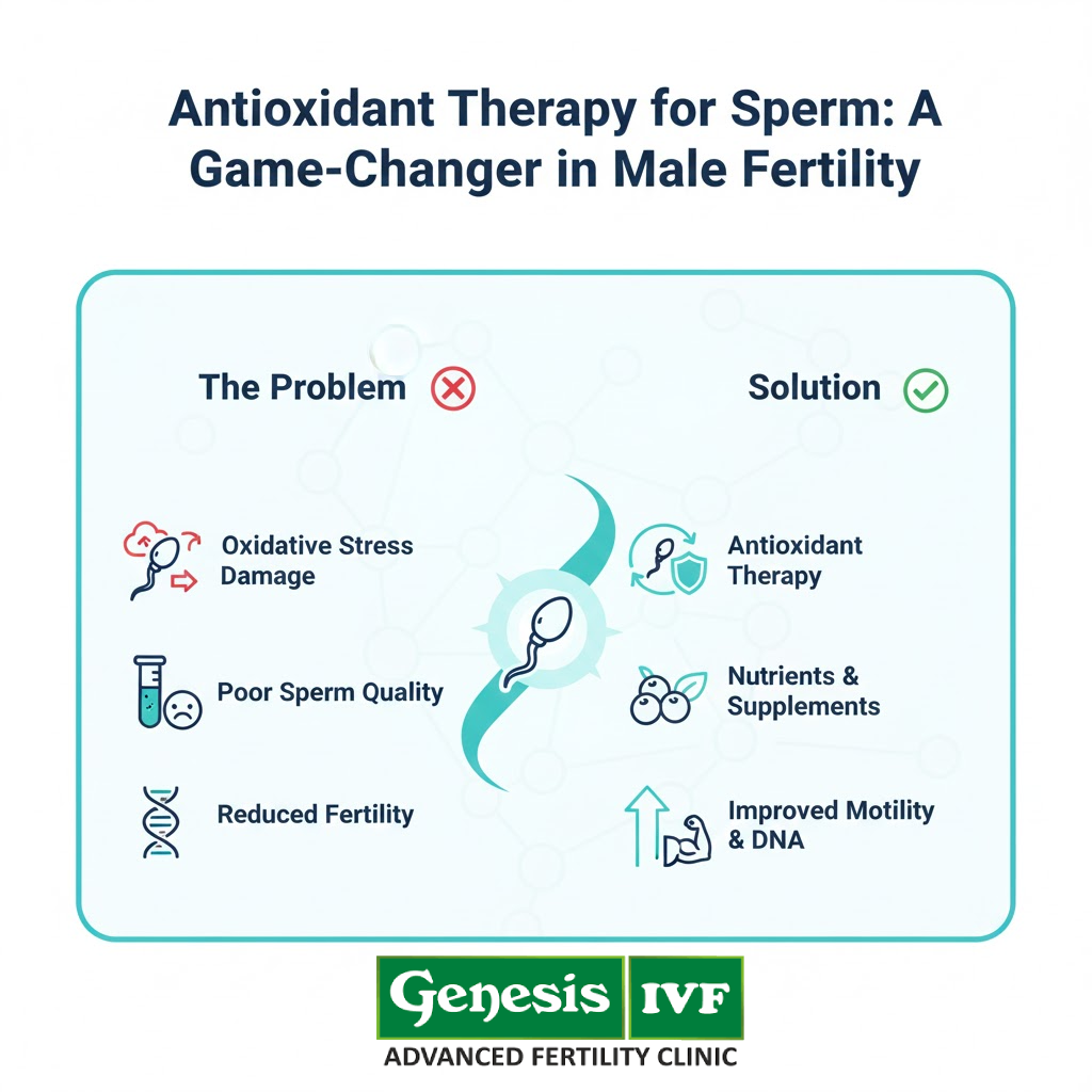 Antioxidant Therapy for Sperm: A Game Changer in Male Fertility main image
