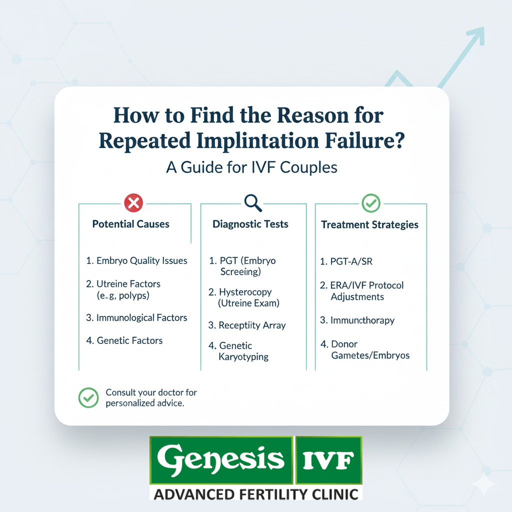 How to Find the Reason for Repeated Implantation Failure? A Guide for IVF Couples main image