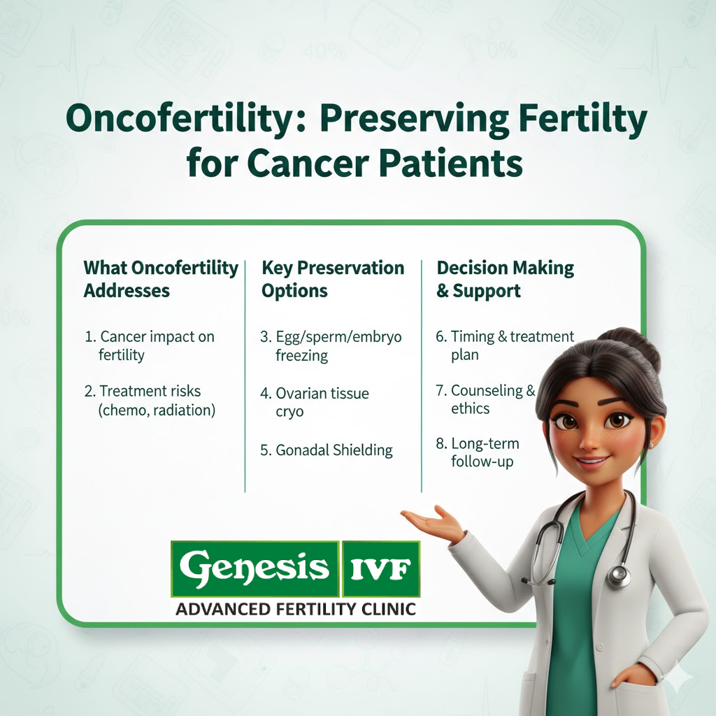 Oncofertility: Preserving Fertility for Cancer Patients - Genesis IVF Fertility in Coimbatore main image