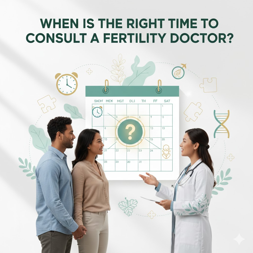 When Is the Right Time to Consult a Fertility Doctor? - Genesis IVF main image