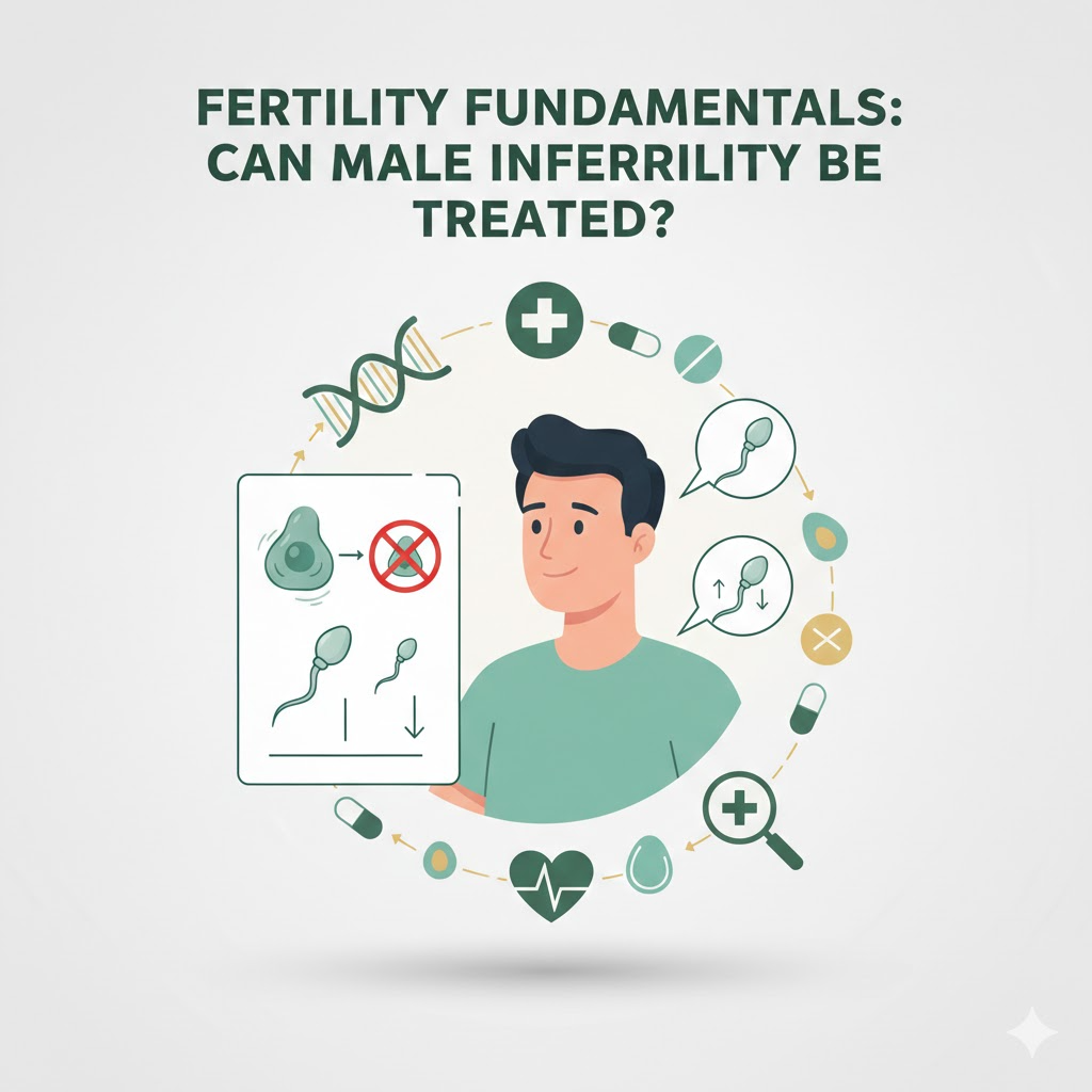 Fertility Fundamentals: Can Male Infertility Be Treated? main image