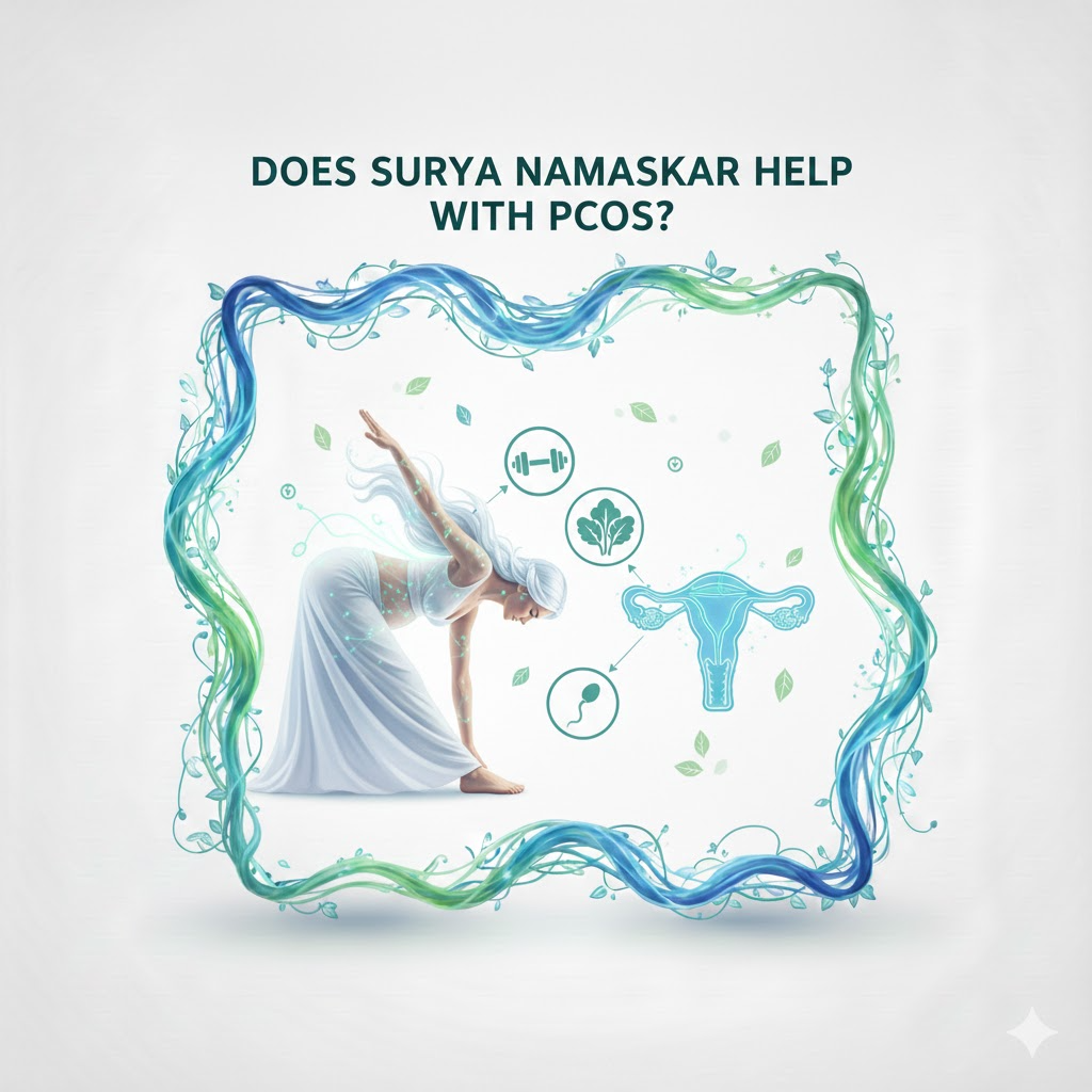 Does Surya Namaskar Help with PCOS? - Genesis IVF Fertility Hospital, Coimbatore main image