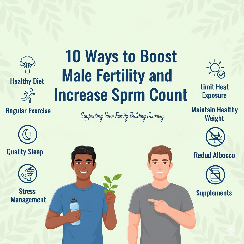 10 Ways to Boost Male Fertility and Increase Sperm Count main image