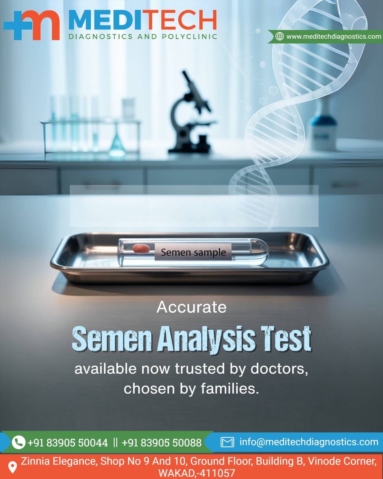 SEMEN ANALYSIS1. What is Semen Analysis? *Semen analysis is a test of a man’s semen. It evaluates th... main image