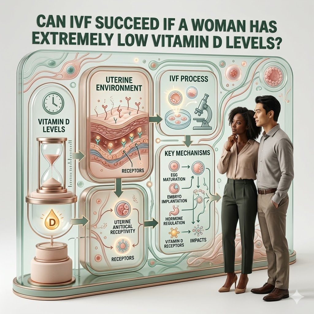 Can IVF Succeed if a Woman Has Extremely Low Vitamin D Levels? main image