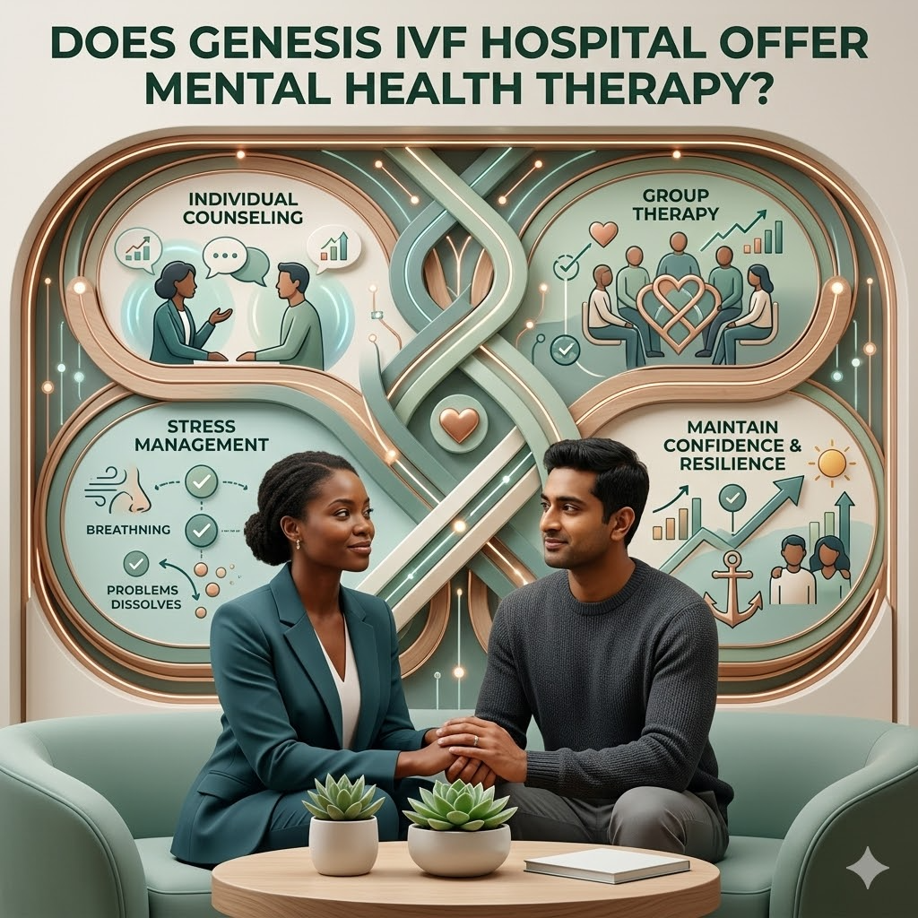 Does Genesis IVF Hospital Offer Mental Health Therapy? main image