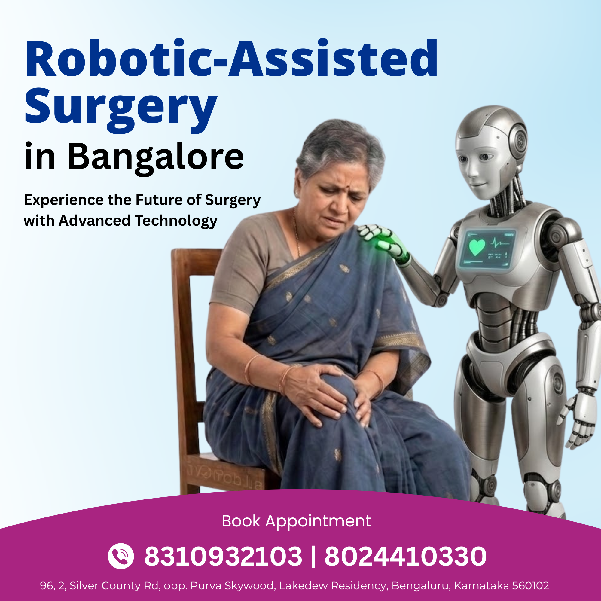 Robotic-Assisted Surgery in Bangalore – Precision Treatment at Harlur Pain Relief Clinic main image