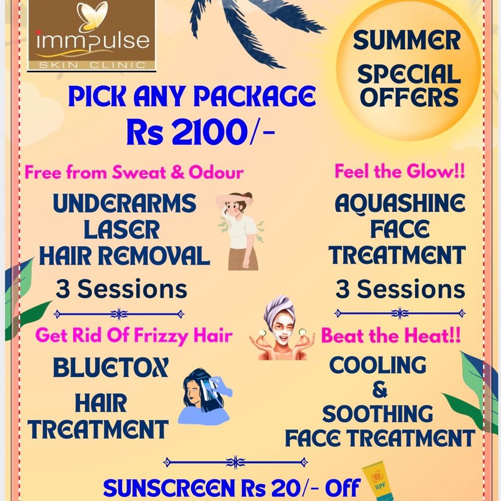 Summer offer Rs 2100/ main image