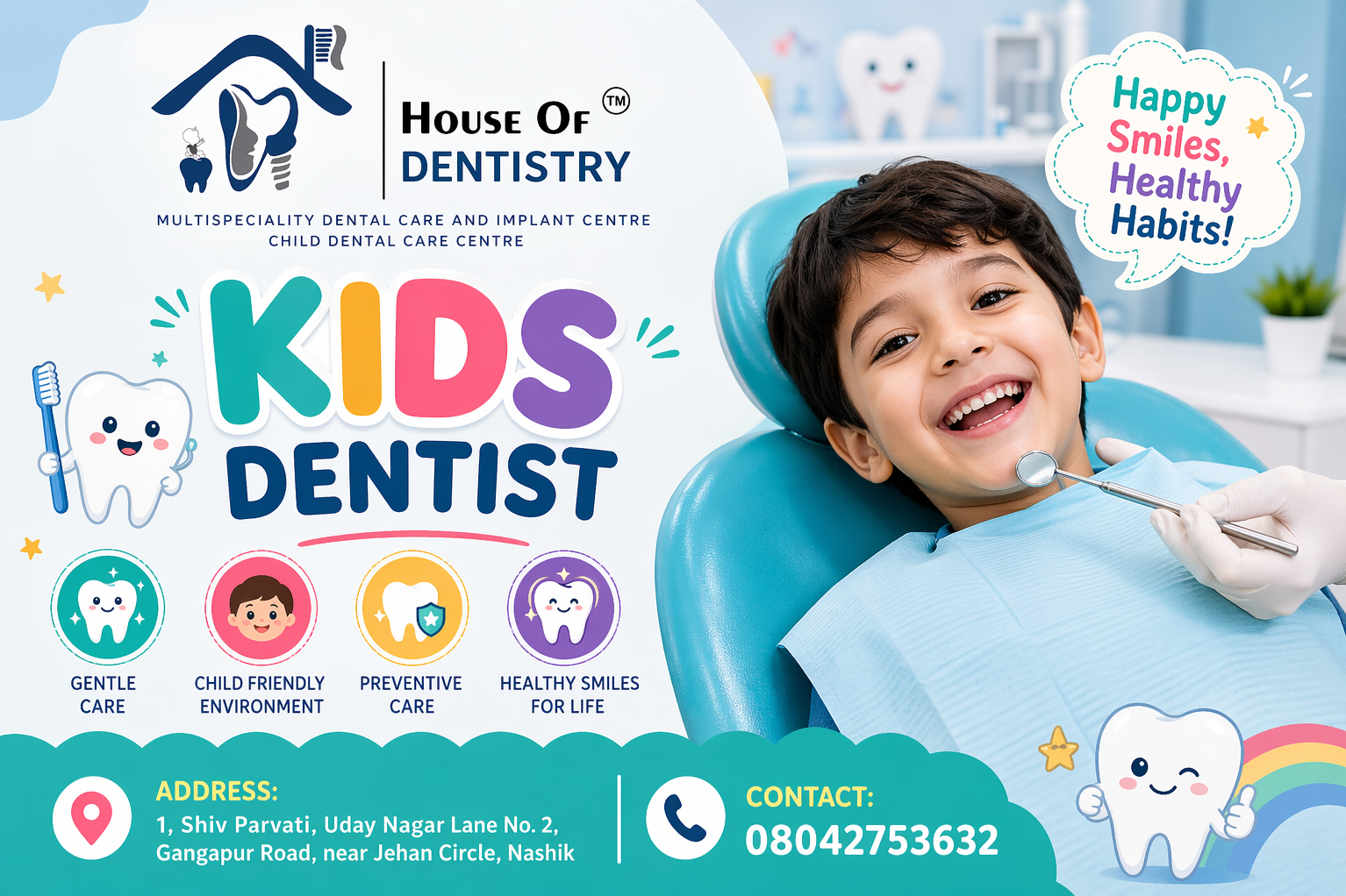 kids dentist in Nashik main image