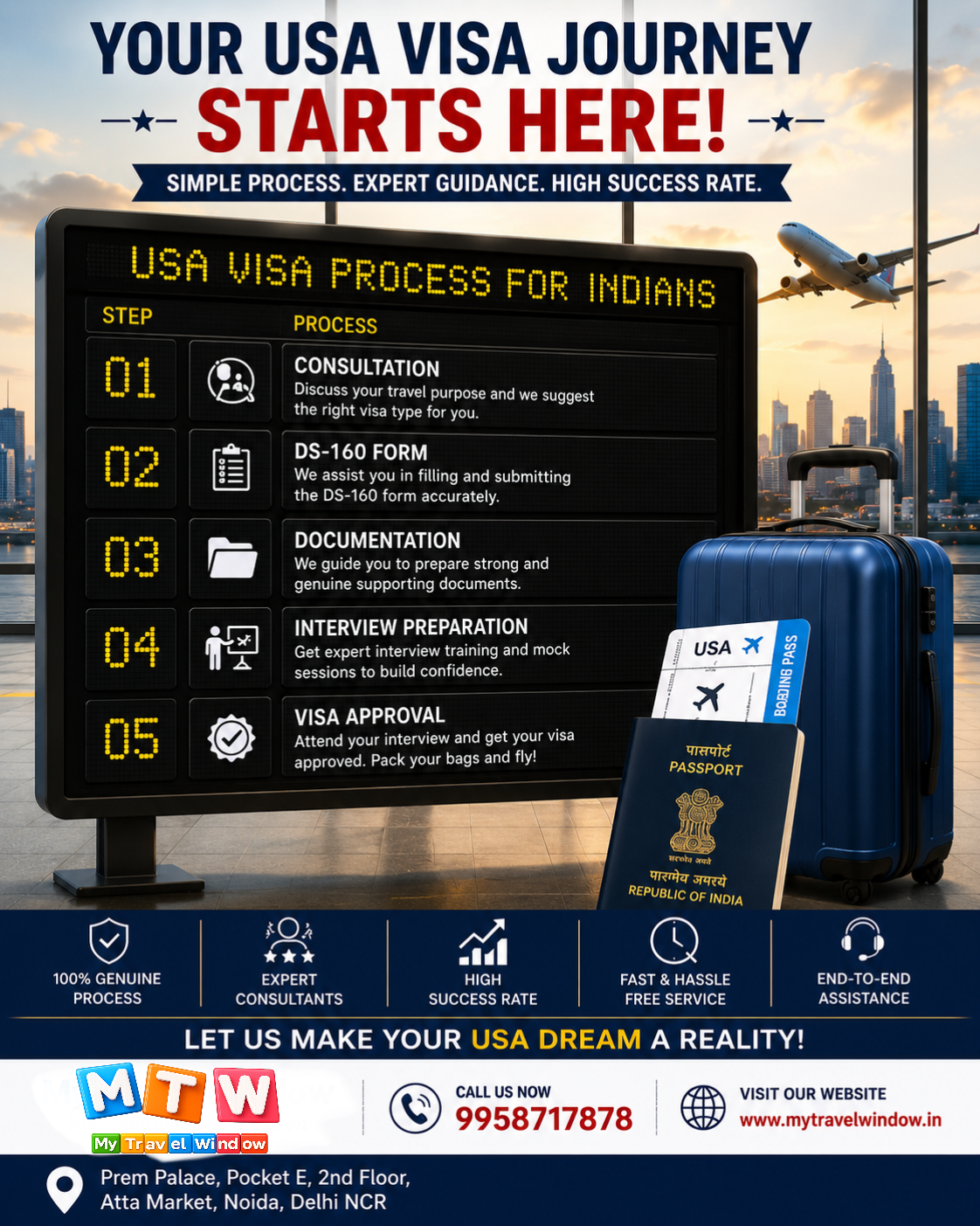 USA Visa P