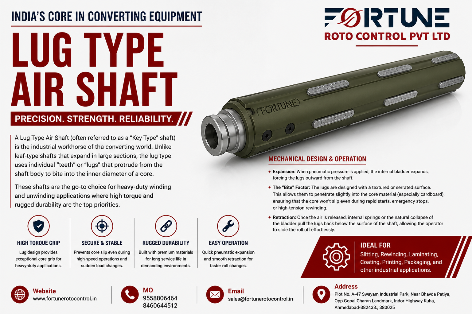 Lug Type Air Shafts