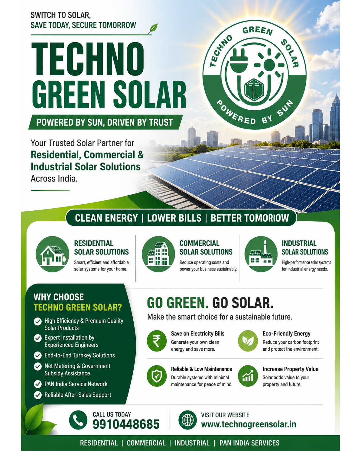 Best Solar Company in Gurugram for Residential, Commercial & Industrial Solar Solutions
