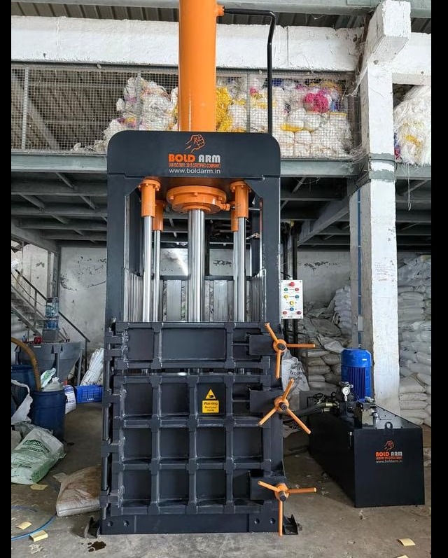 FIBC JUBMO BAG BALE PRESS