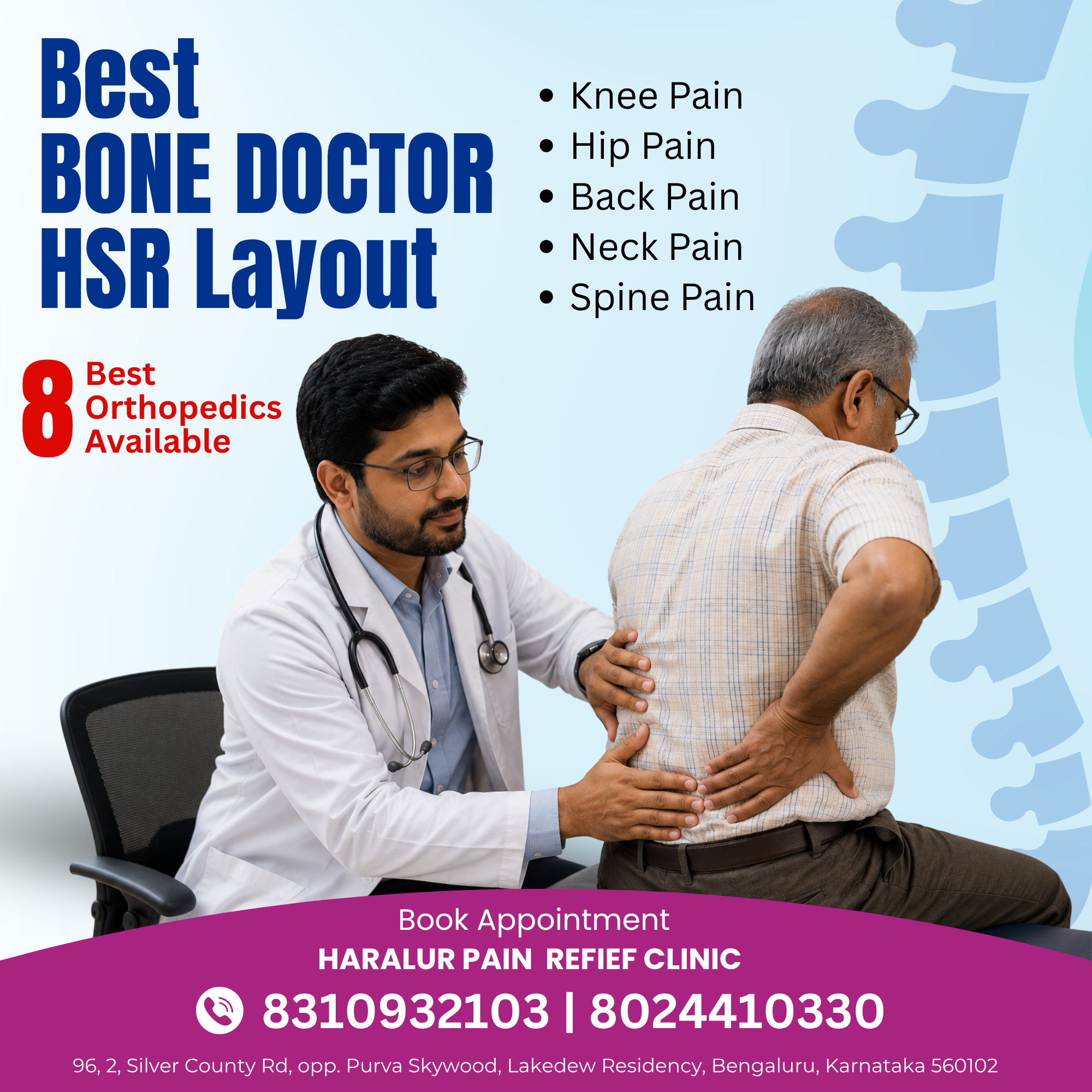 Best Bone Doctor in HSR Layout main image