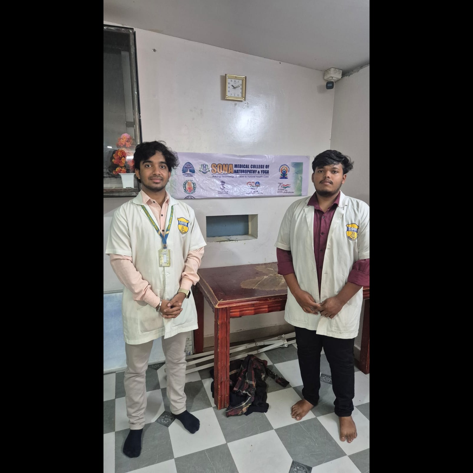We provide