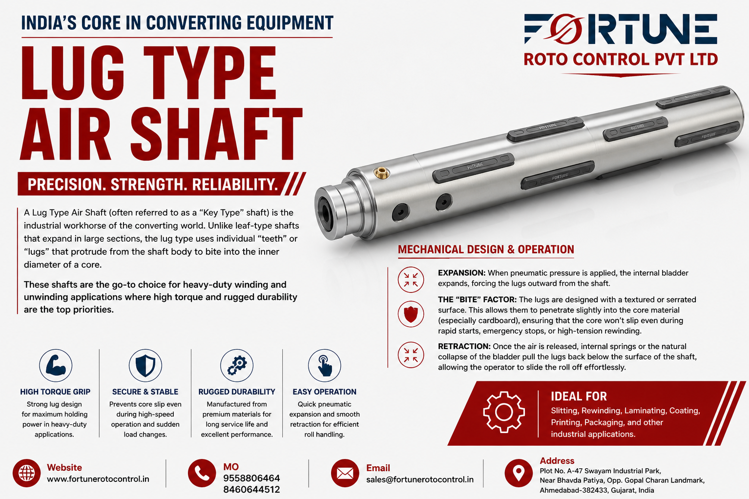 Lug Type Air Shaft