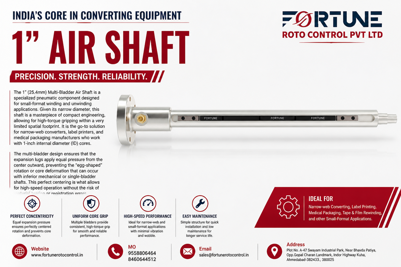 1" Air Shaft