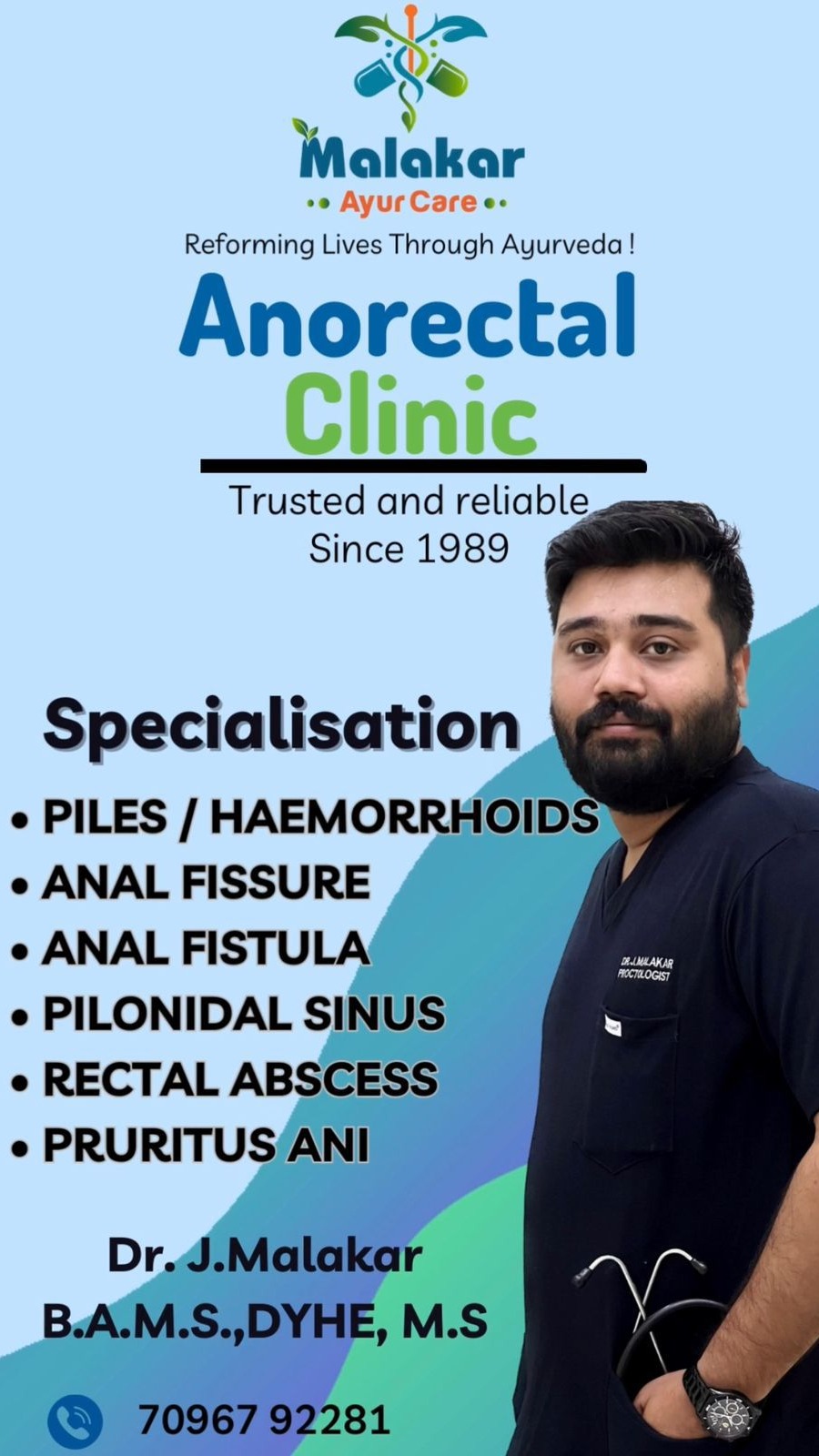 🌿 Hemorrhoids Treatment in Sastri road trichy | MALAKAR AYUR CARE ✨ main image