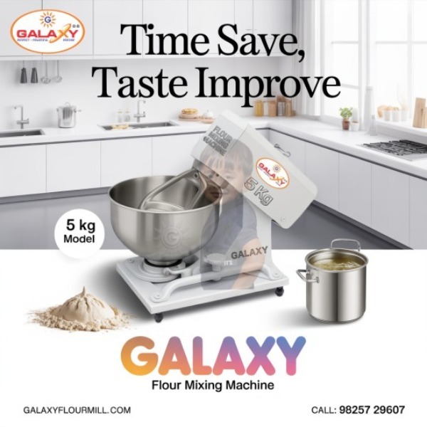 Best Papad Making Machine Manufacturer | Heavy Duty Papad Machine | Galaxy Food Machinery
