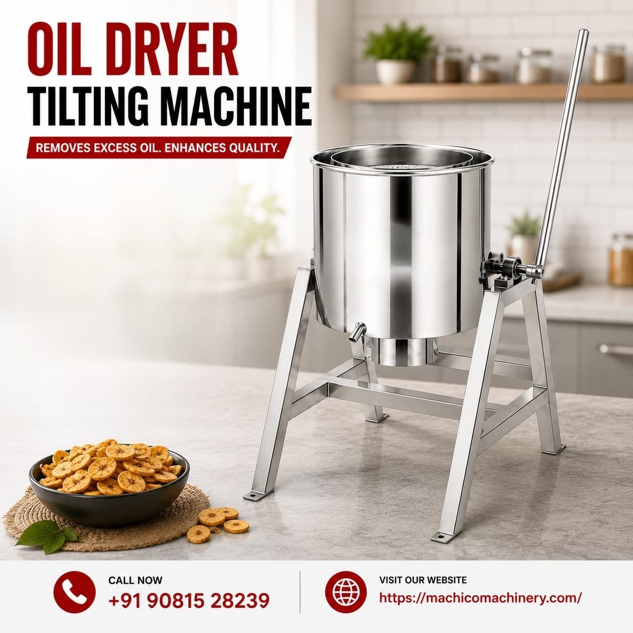 Commercial Oil Dryer Machine in United State