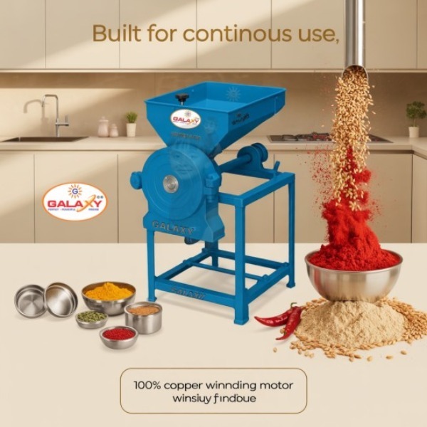 Pulverizer Machine Manufacturer in Sagar | Industrial Grinding Machine | Galaxy Food Machinery