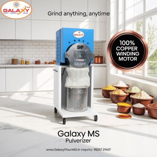 Pulverizer Machine Manufacturer in Khandwa | Commercial Spice Grinding Machine | Galaxy Food Machine