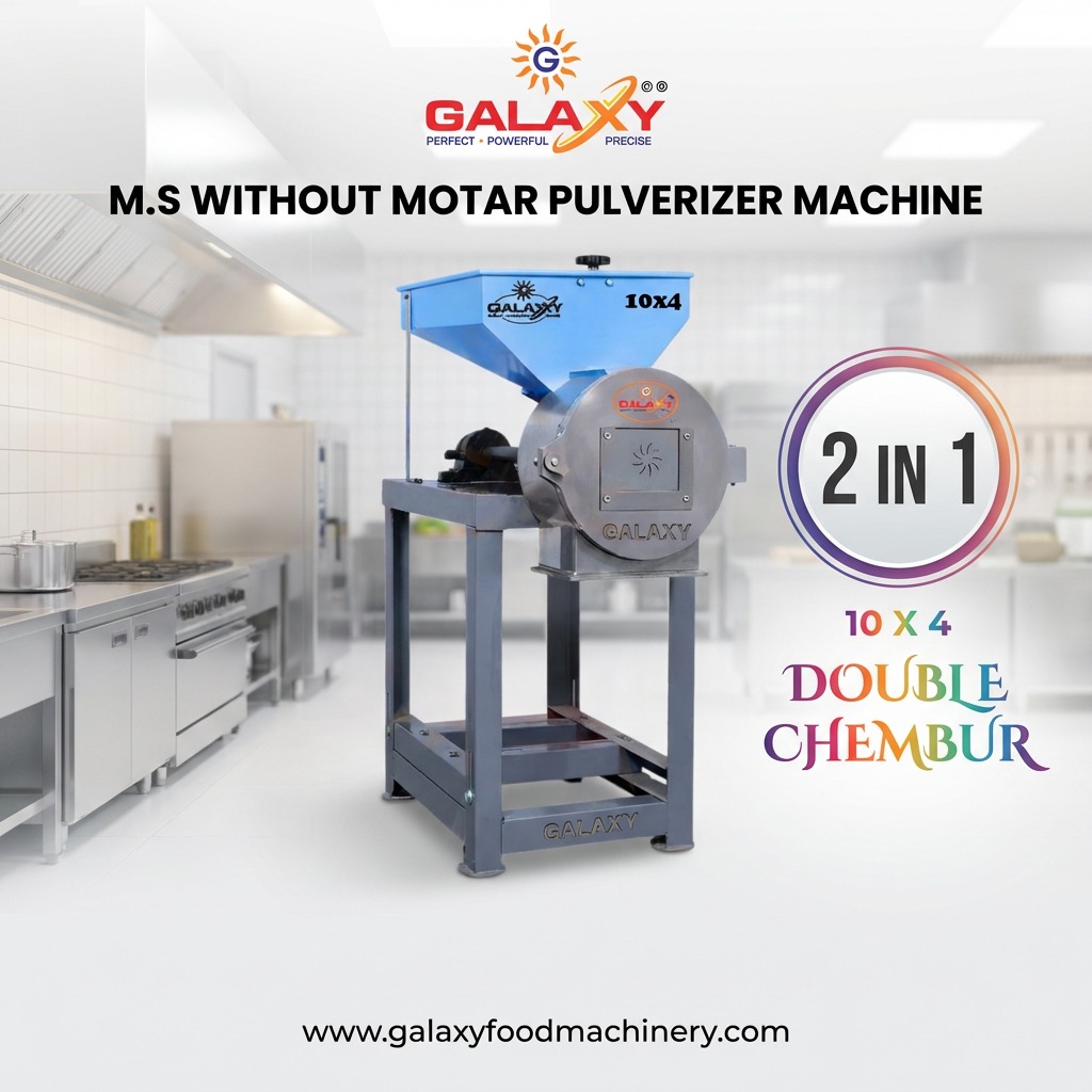 Pulverizer Machine Manufacturer in Kotma | Commercial Spice Grinding Machine | Galaxy Food Machinery