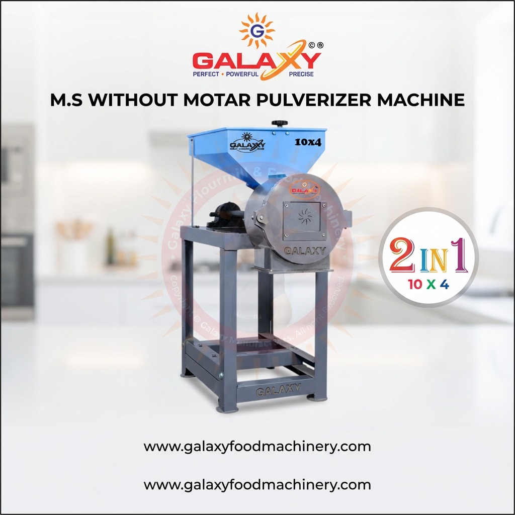 Pulverizer Machine Manufacturer in Pipariya | Heavy Duty Grinding Machine | Galaxy Food Machineryj