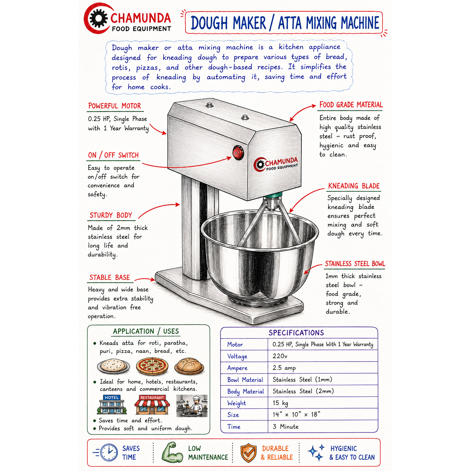 DOMESTIC FLOUR MILL MACHINE