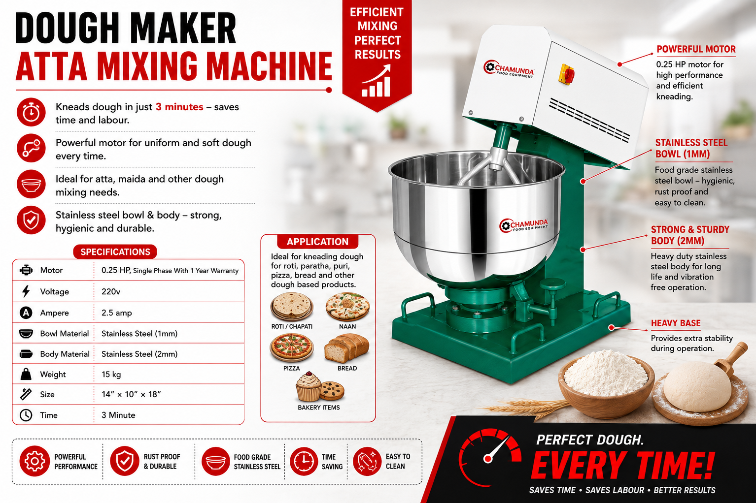 DOUGH KNEADER MACHINE