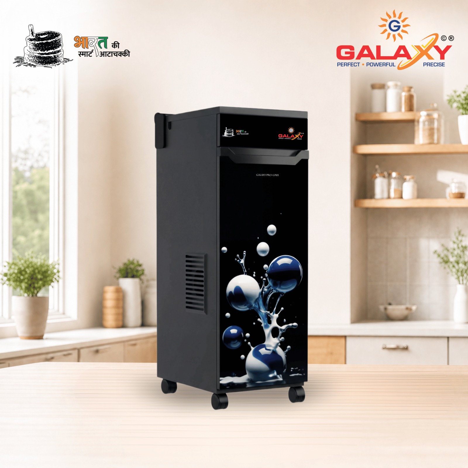 Atta chakki Karera models are designed to support grinding of grains used in everyday