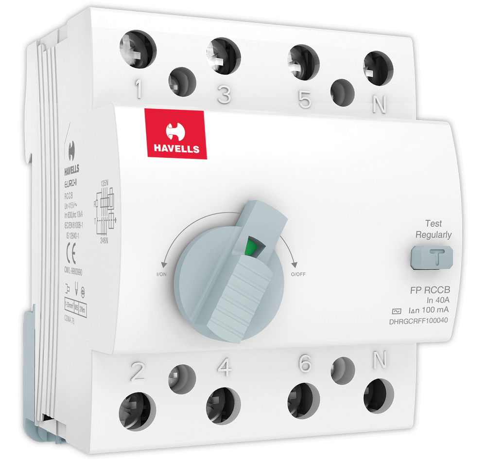 Havells Residual Current Circuit Breakers (RCCBs)