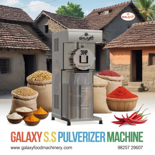 Industrial Turmeric Grinding Machine | Galaxy Food Machinery