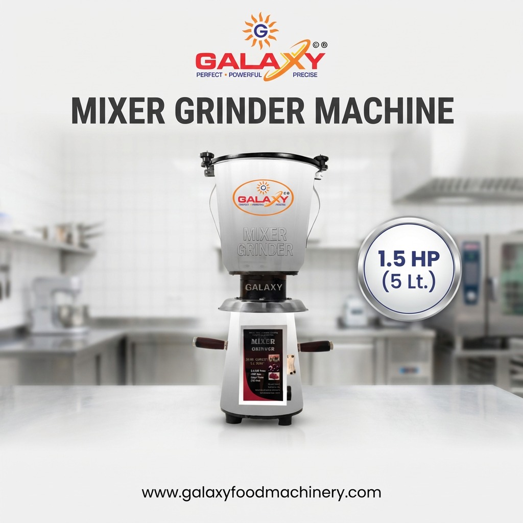 Commercial Food Processing Machine Manufacturer India | Galaxy Food Machinery