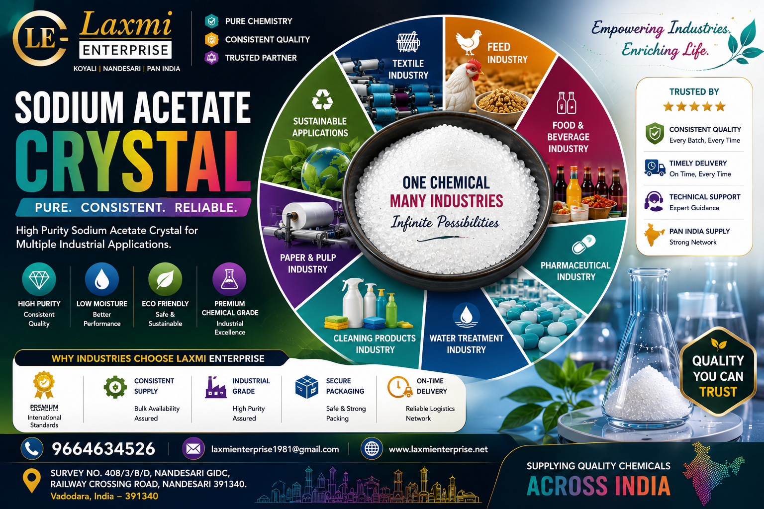 Sodium Acetate in Meat & Poultry Processing Food Safety, Product Quality, Shelf-Life Management