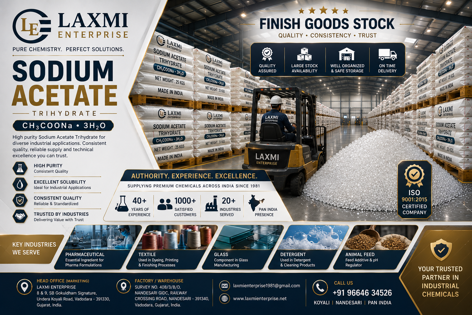 Sodium Acetate in Silage Additives & Livestock Feed Preservation