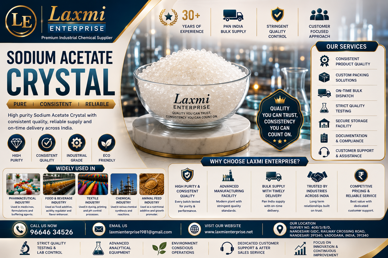 Sodium Acetate in Aquaculture Feed Manufacturing