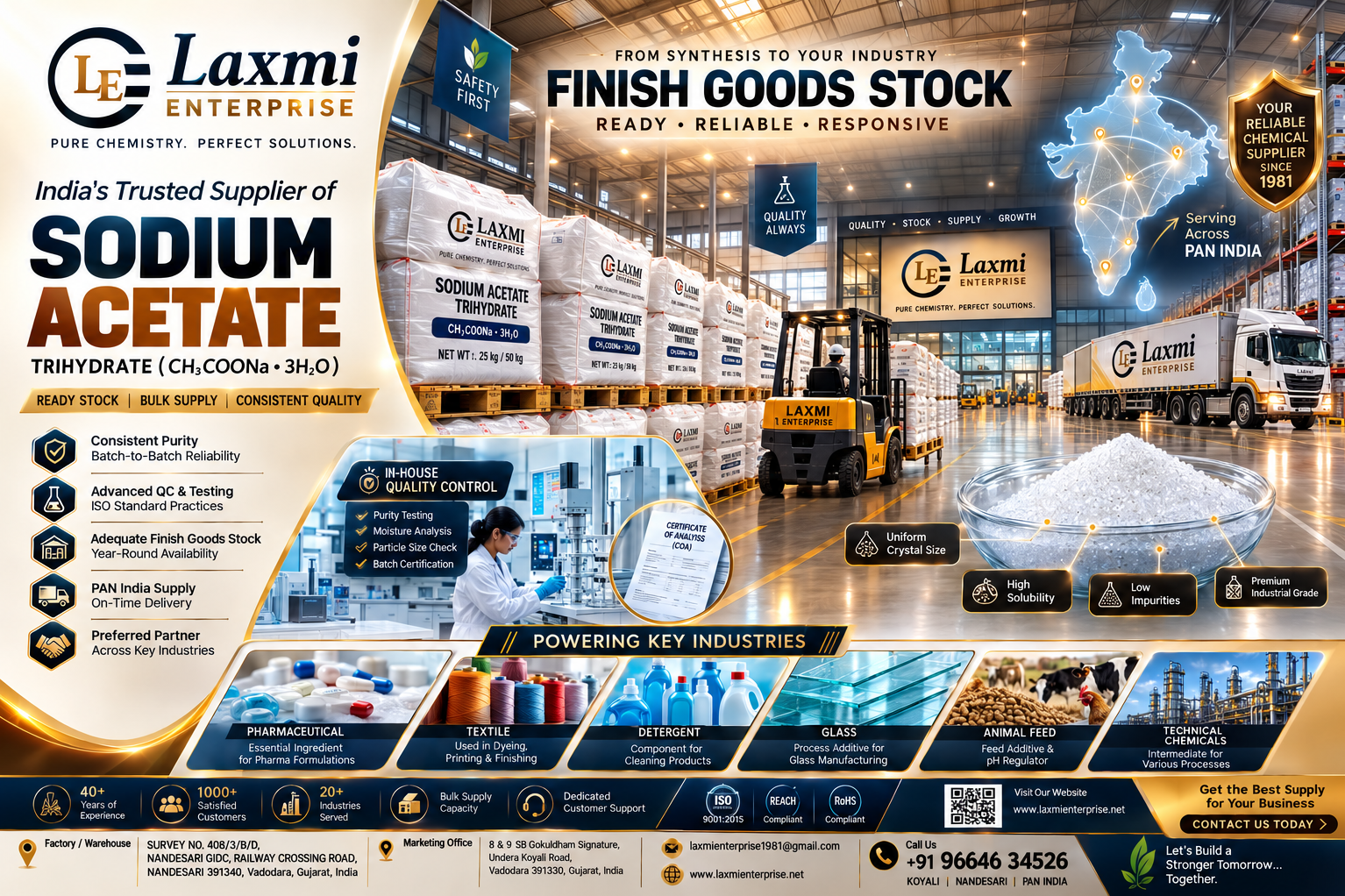 Sodium Acetate in the Textile Industry
