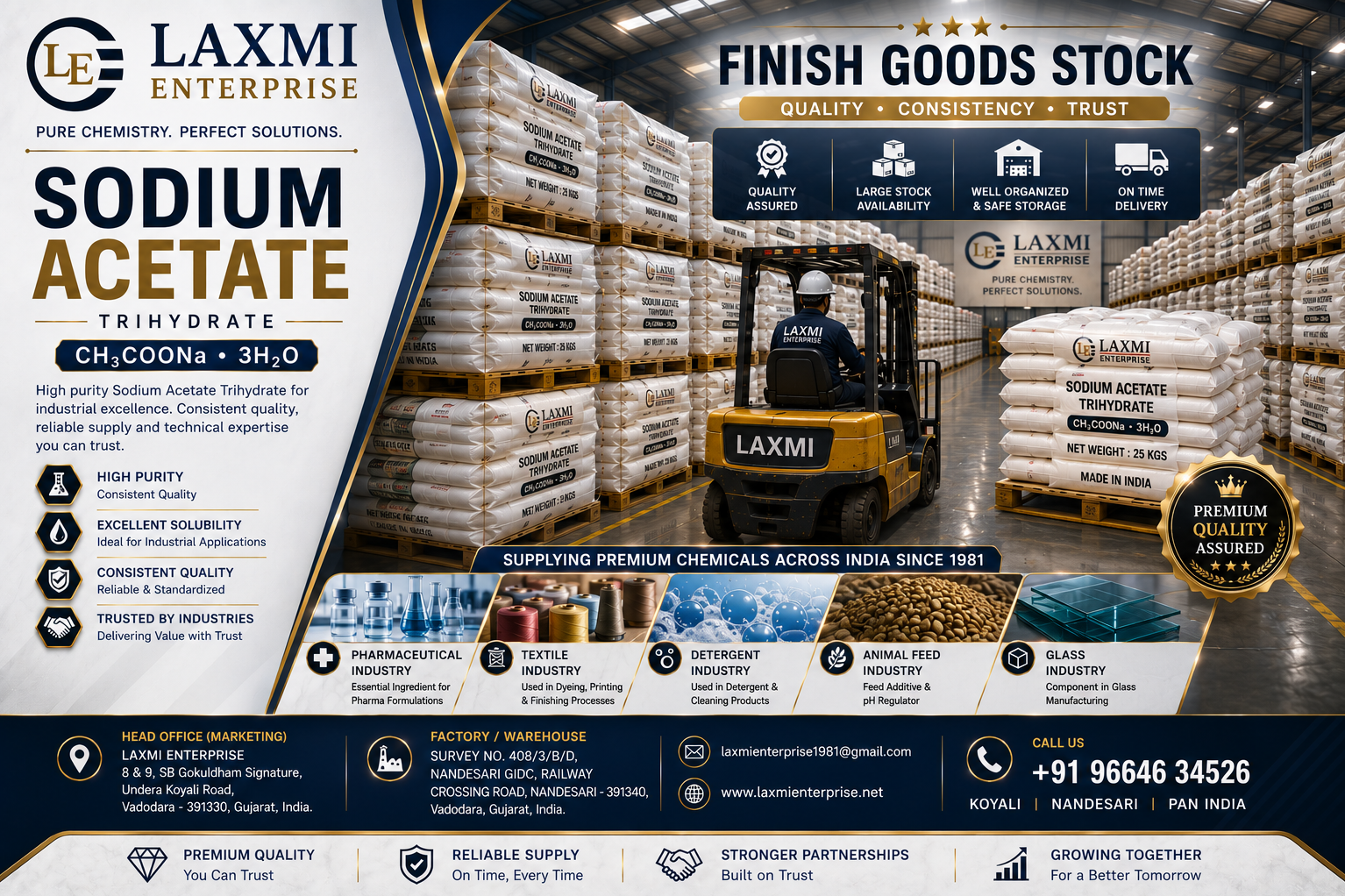 Sodium Acetate in Textile Printing