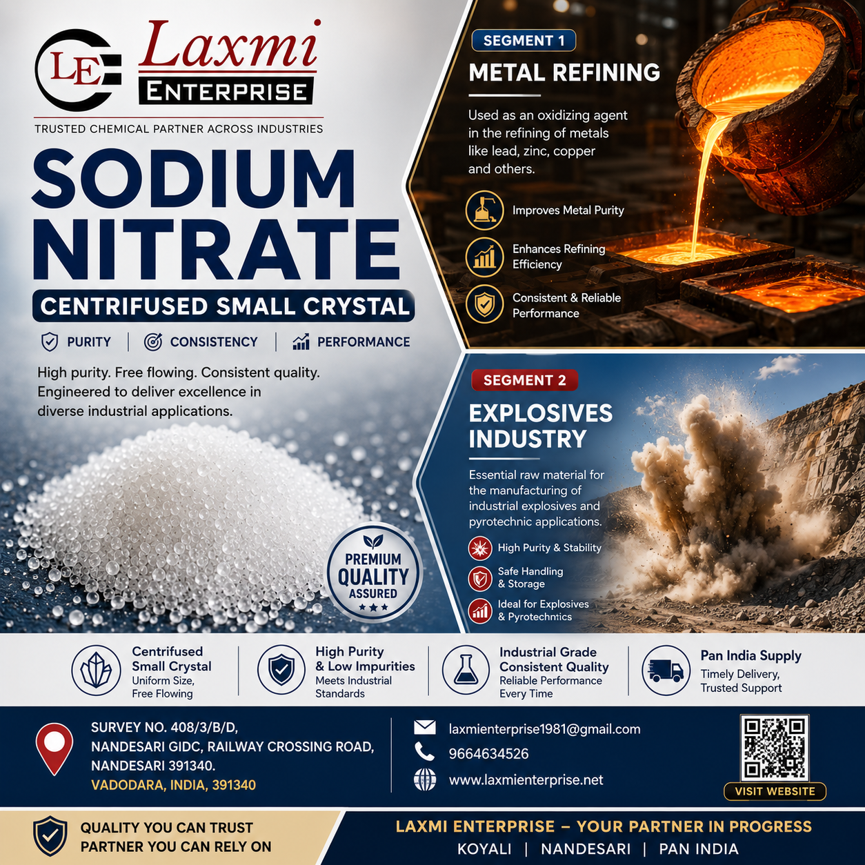 Best Industrial Practices for Handling Sodium Nitrate Free Flow