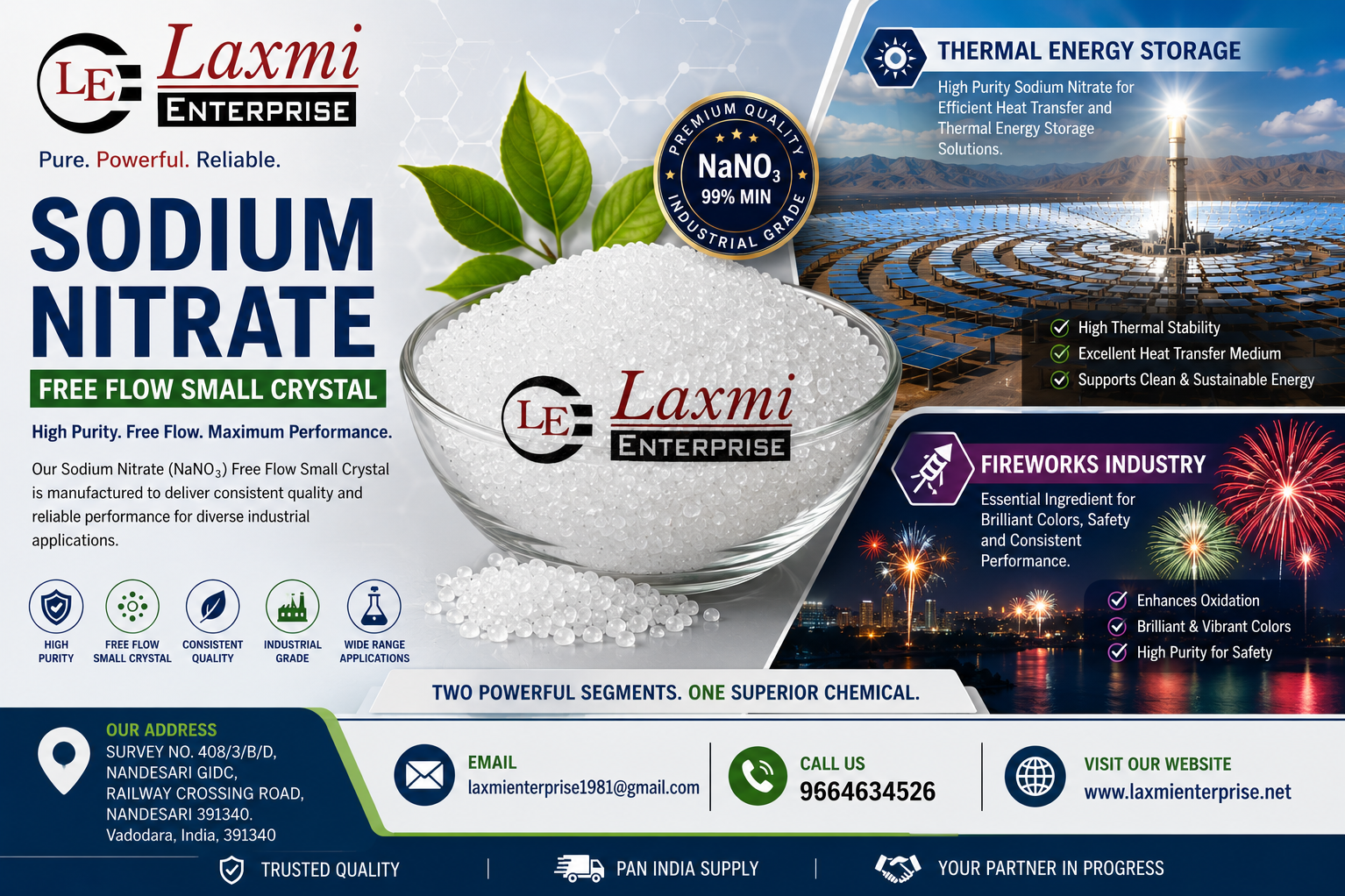 Sodium Nitrate Free Flow – Technical Reference Guide Chemical Identity at a Glance