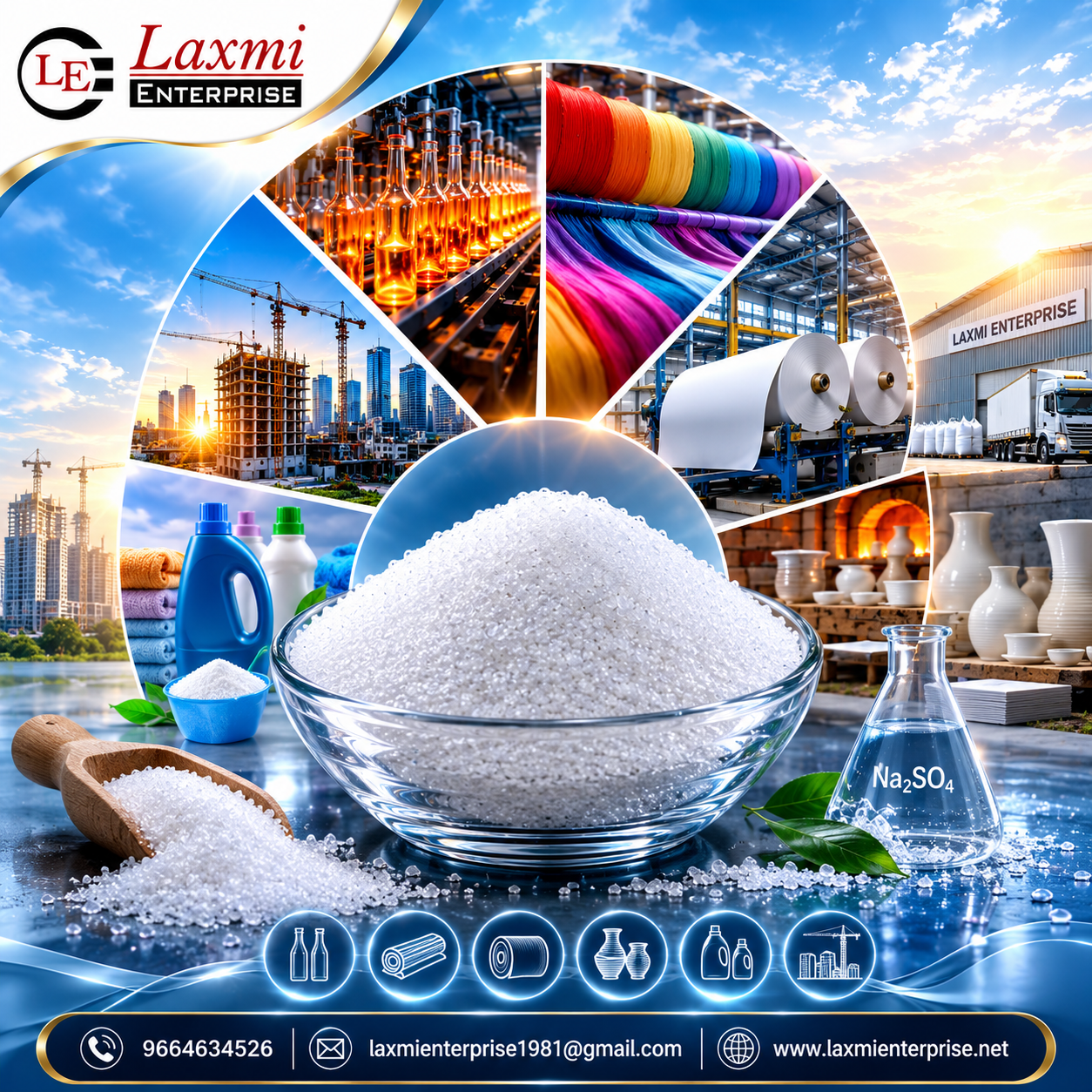 Sodium Sulphate for the Glass Industry: Complete Buying Guide for Glass Manufacturers
