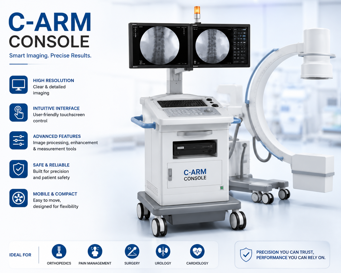 What Is a C-Arm Console and Why Is It Essential for Modern Surgical Imaging?