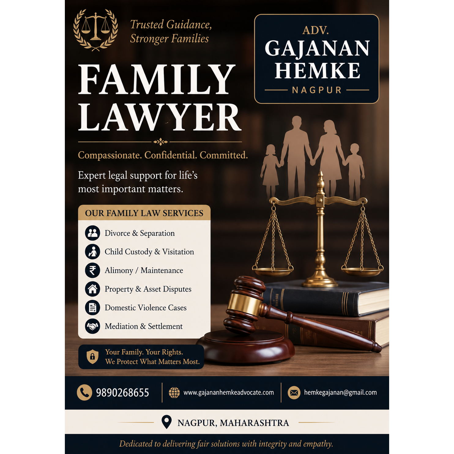 Family Lawyer in Nagpur – Adv. Gajanan Hemke