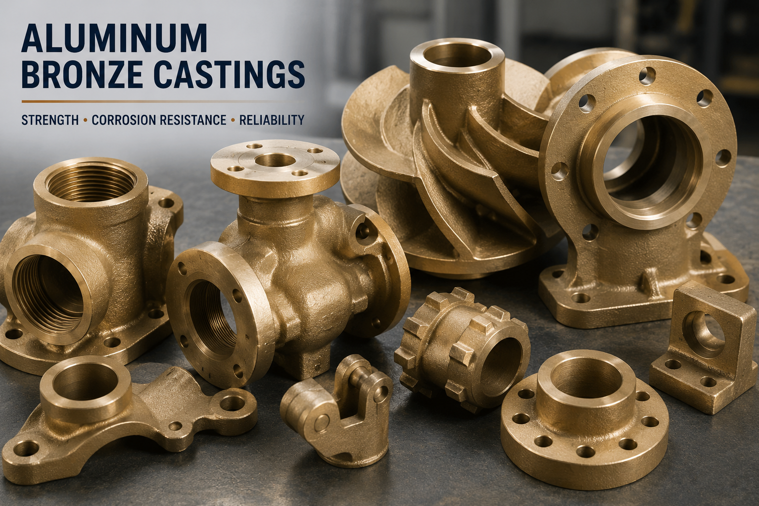 Aluminum Bronze Castings in Delhi for High-Performance Engineering Components