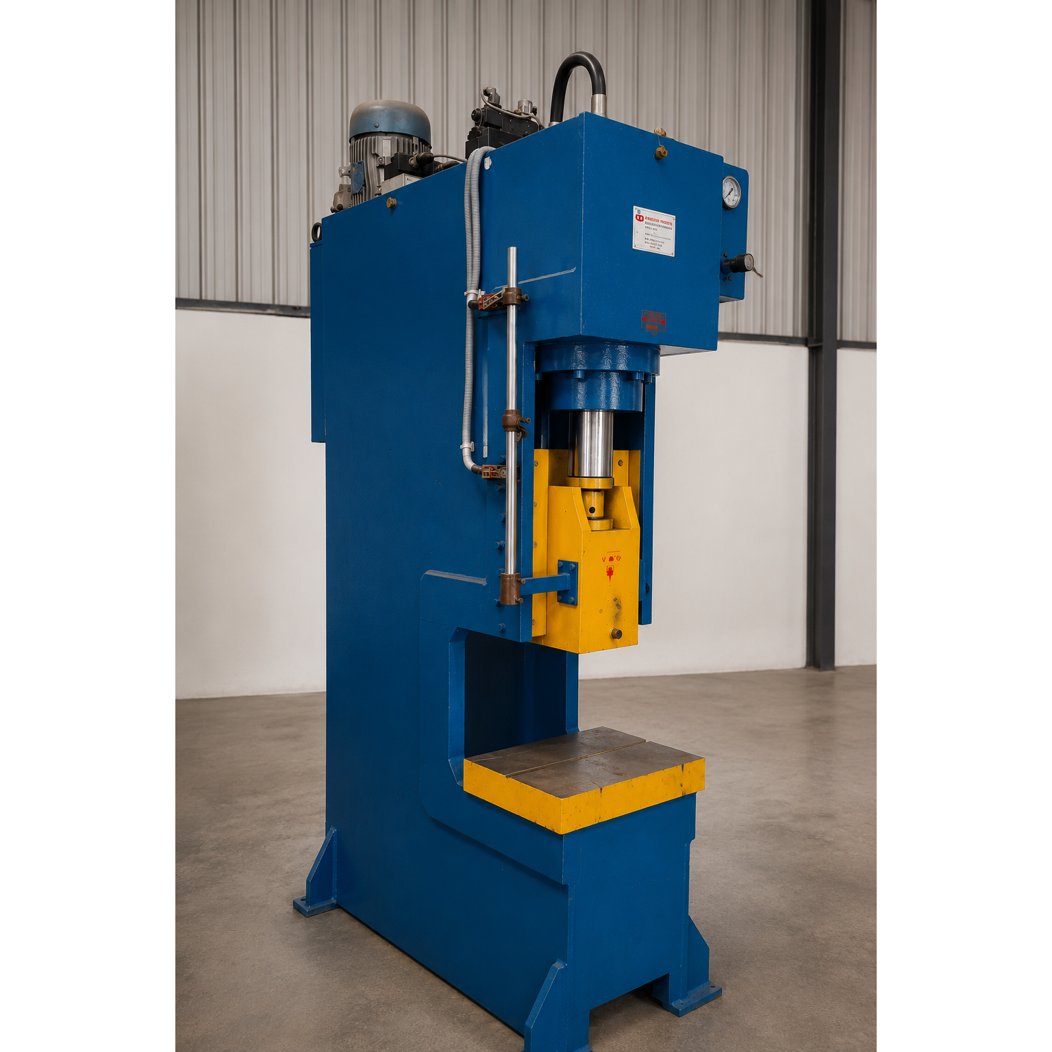 Custom C-Frame Hydraulic Press Manufacturer India | BHARATH HYDRO PRODUCTS
