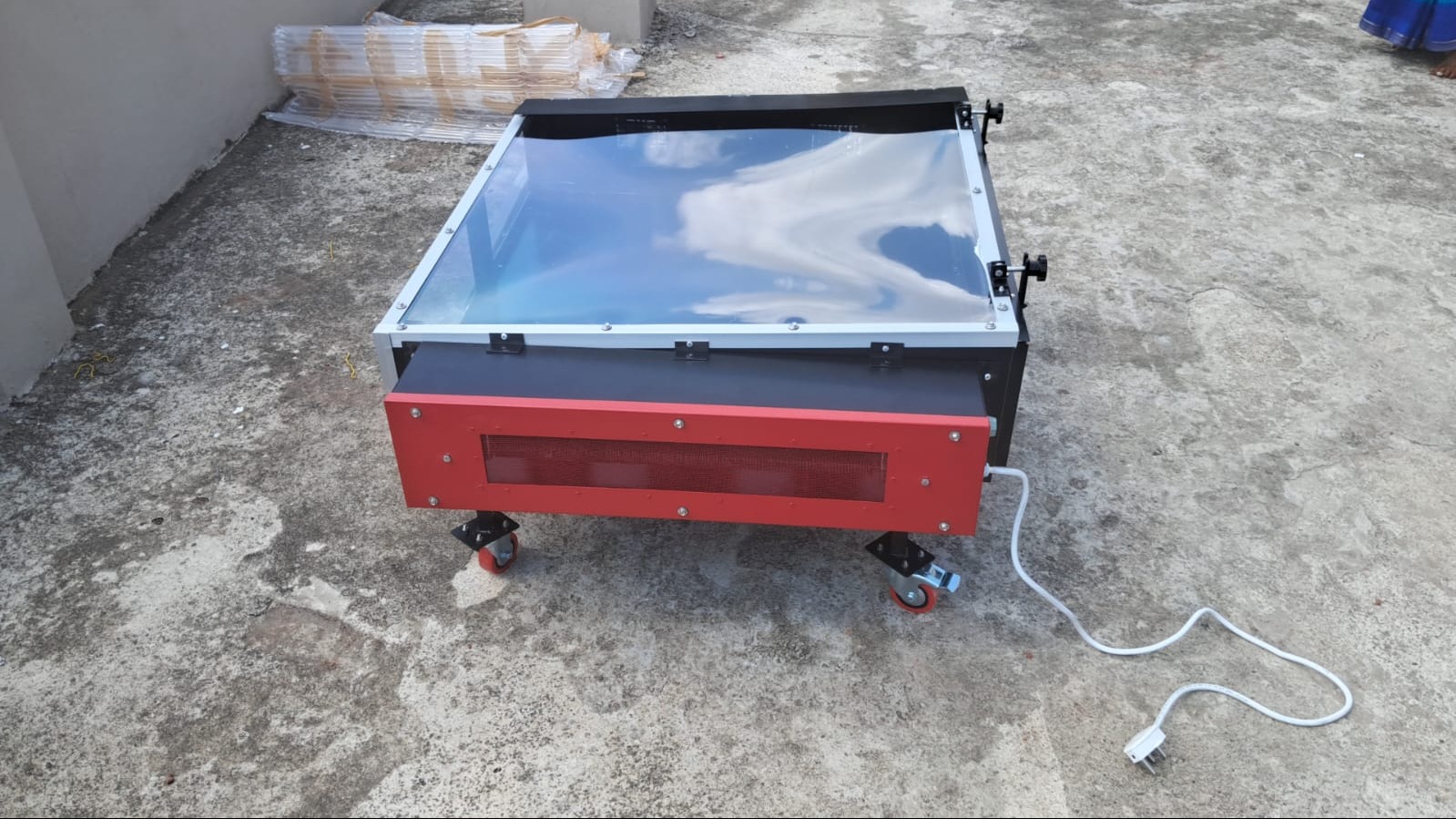 Commercial Solar Dryer in Nalanda, Bihar for Potato, Onion & Food Processing