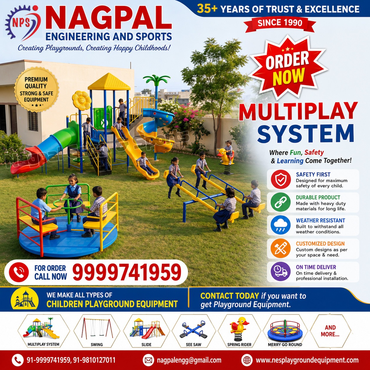 Your One-Stop Destination for Playground Equipment, Outdoor Gyms, and Sports Surfaces in Delhi