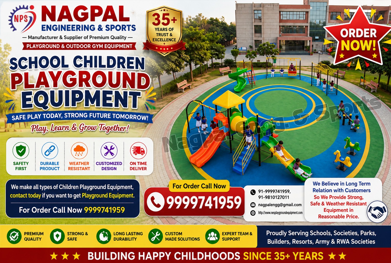 Leading Playground Equipment Manufacturer & Outdoor Gym Equipment Supplier in Delhi – Complete Park