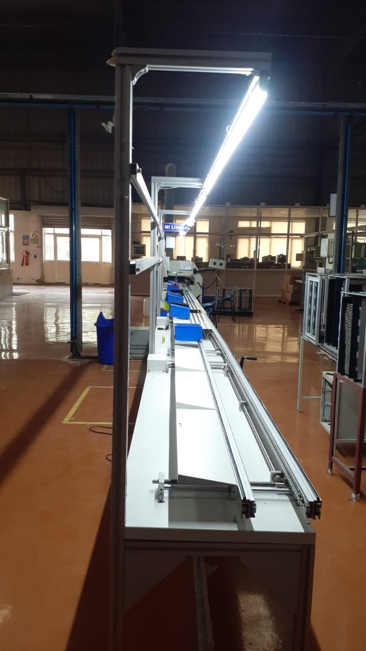 MI Line Module – 2.4 Mtr | Advanced Industrial PCB Assembly Conveyor System by Estovir TechnologiesO...